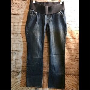 Bootcut maternity jeans